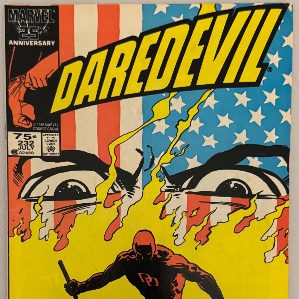 Daredevil Lot issues #232, and#268 Newsstands